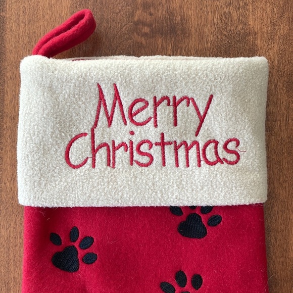 Felt Dog/Puppy Christmas Stocking - Picture 3 of 10
